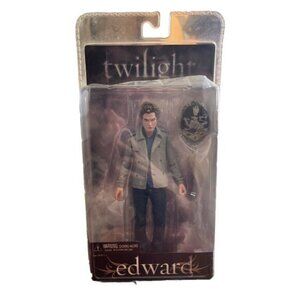 NECA 2008 Twilight Edward Cullen Vampire Action Figure with Crest 7